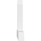 Ekena Millwork Portland Architectural Grade PVC Gable Bracket, 48"W x 30"H x 4"D x 6"F, 15/12 Pitch GBP048X30X0406POR00 - alternate 4